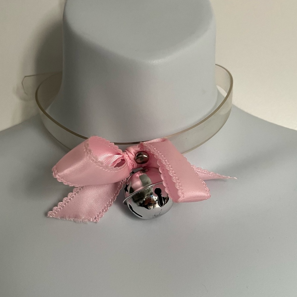✨Pink Bow Collar